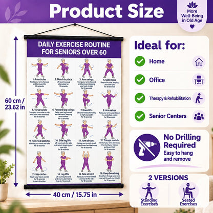 【🔥LIMITED-TIME OFFER – 50% OFF!】🎉 Tai Chi Exercise Poster for Seniors