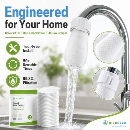 🔥🔥Buy 2 get 1 free ✨️Anti-Splash Kitchen Faucet Filter for Sediment & Rust Removal
