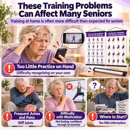 【🔥LIMITED-TIME OFFER – 50% OFF!】🎉 Tai Chi Exercise Poster for Seniors