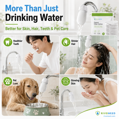 🔥🔥Buy 2 get 1 free ✨️Anti-Splash Kitchen Faucet Filter for Sediment & Rust Removal
