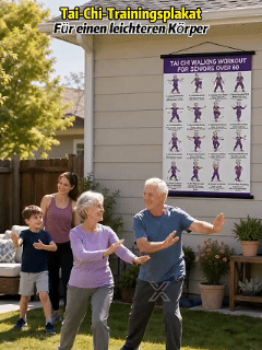【🔥LIMITED-TIME OFFER – 50% OFF!】🎉 Tai Chi Exercise Poster for Seniors