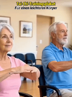 【🔥LIMITED-TIME OFFER – 50% OFF!】🎉 Tai Chi Exercise Poster for Seniors