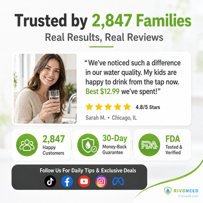 🔥🔥Buy 2 get 1 free ✨️Anti-Splash Kitchen Faucet Filter for Sediment & Rust Removal