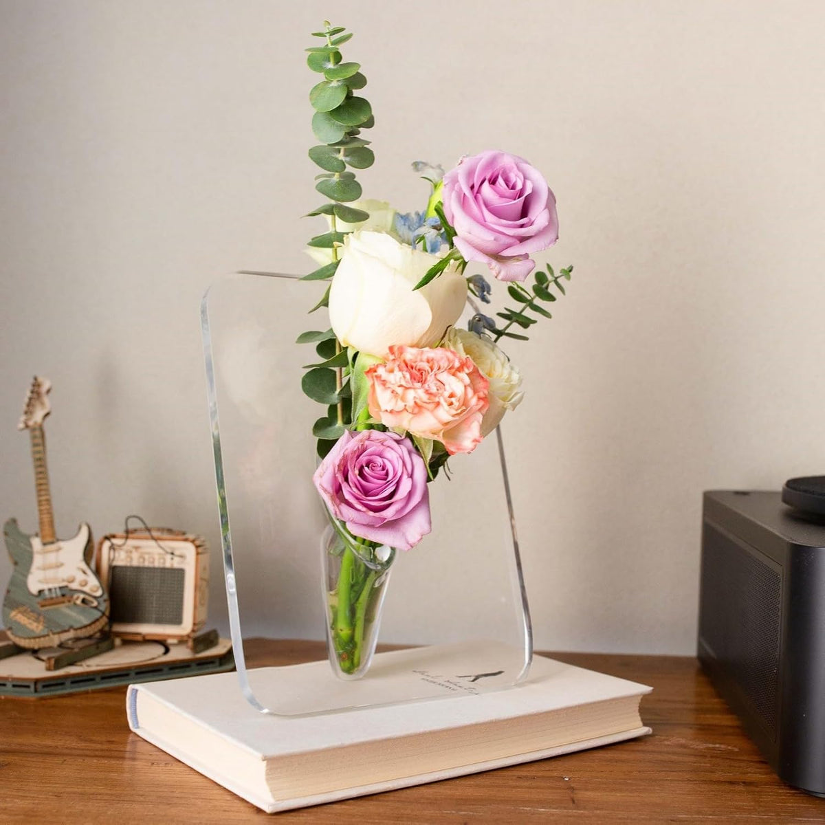 🥳💞50K+ SOLD!💥🌸 Transparent Photo Frame Flower Vase, High-End Home Decoration Ornaments