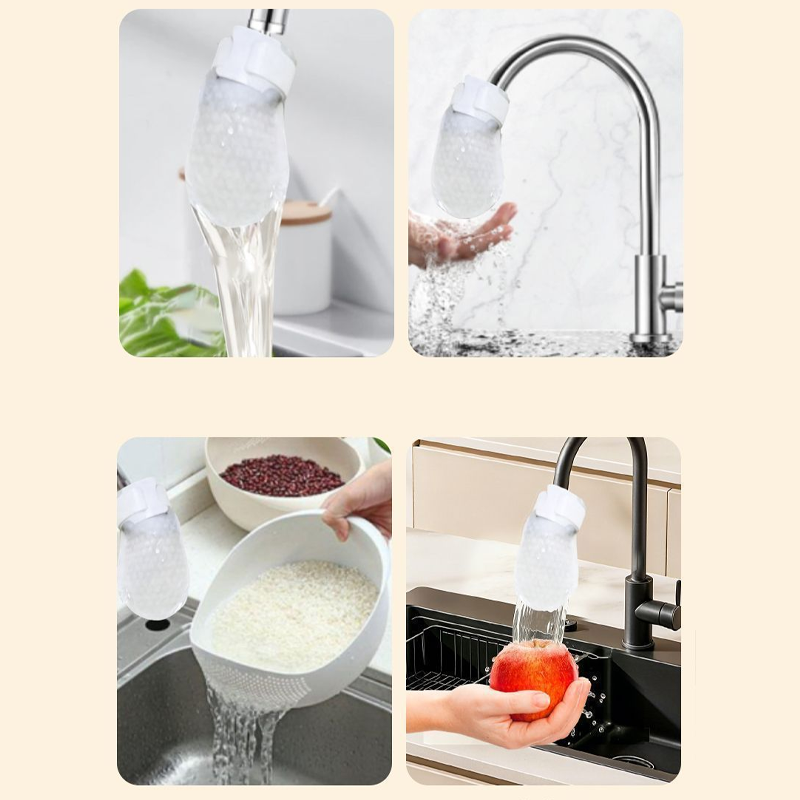 🔥🔥Buy 2 get 1 free ✨️Anti-Splash Kitchen Faucet Filter for Sediment & Rust Removal